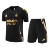 Maillot de Supporter Real Madrid Pre-Match 2024-25 Noire Pour Enfant